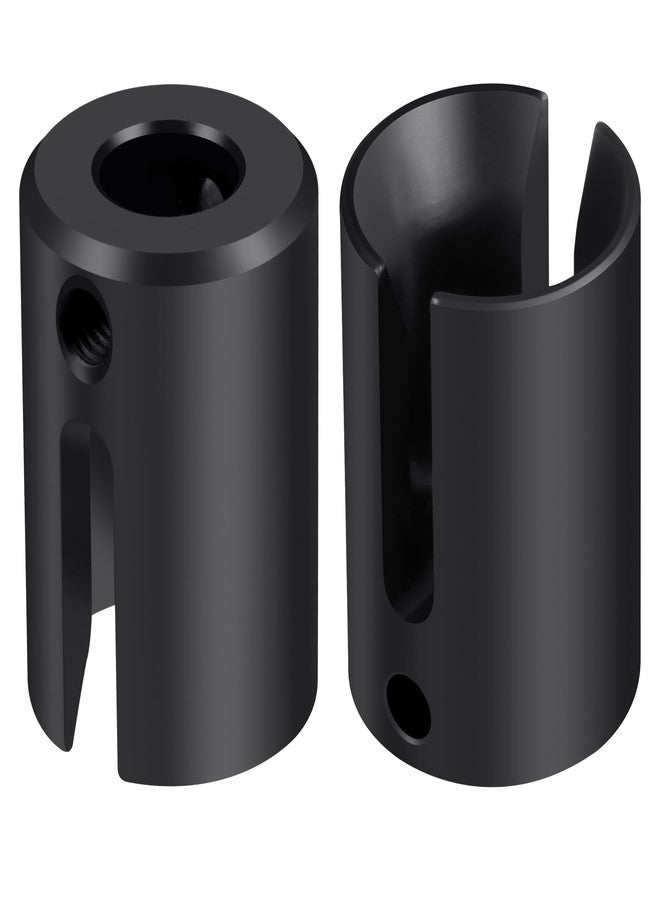 JGGZONE 2PCS RC Hard Steel 1144 Drive Cup Front Rear for Traxxas E-Revo 2.0 vxl 8652 Universal Front&Rear Steel Drive Cup Upgrade Parts, Replace #8652, Black - Image 2